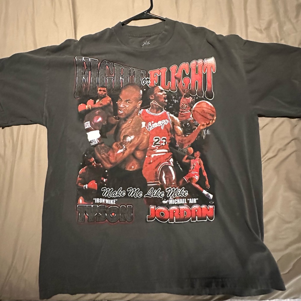 Mike Tyson vs Michael Jordan - Fight of Flight Graphic T-Shirt